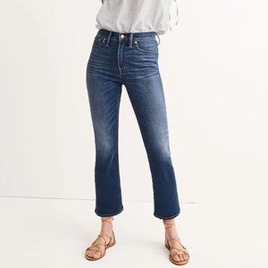 petite cali demi-boot jeans in danny wash: tencel™ denim edition